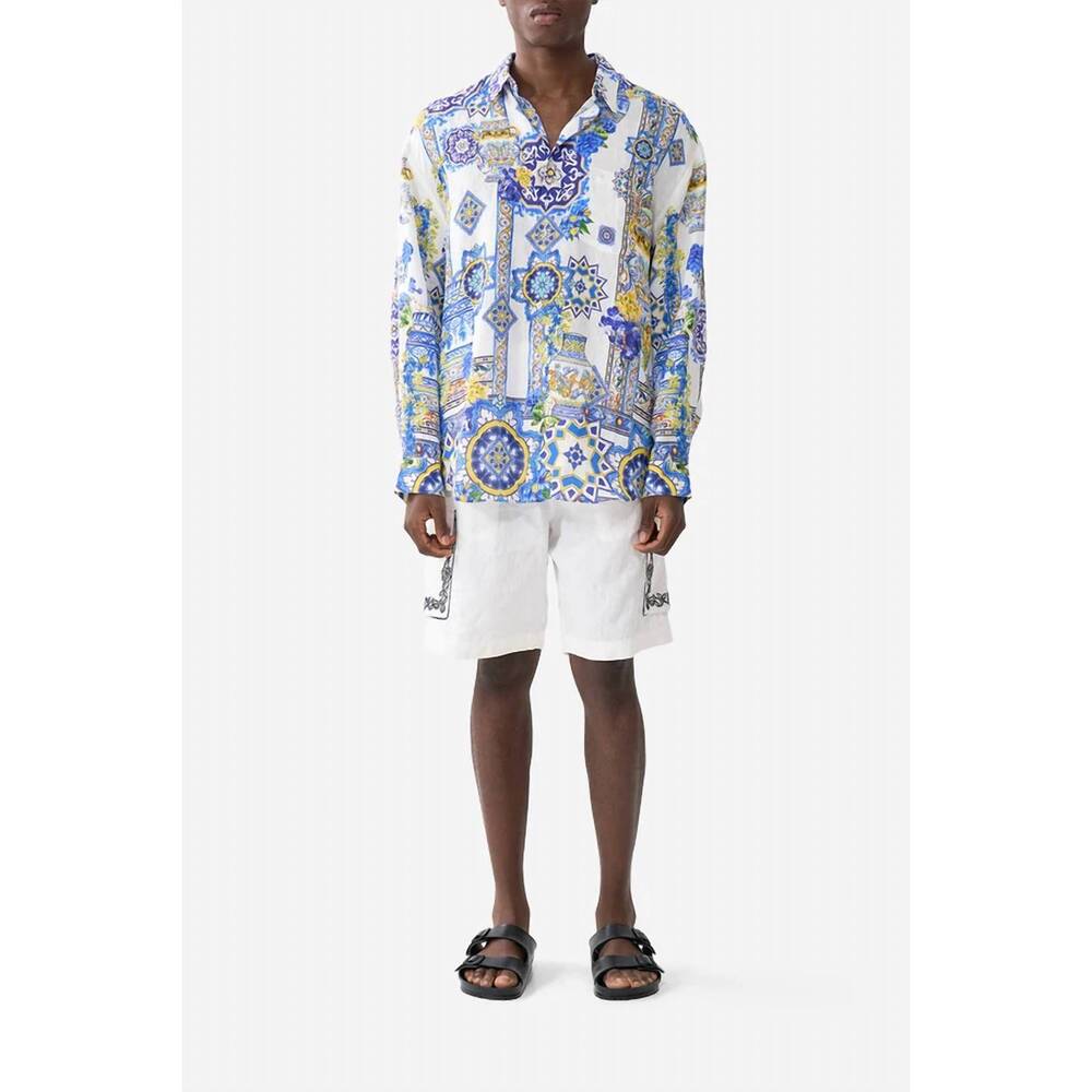 NEW CAMILLA long sleeve oversized shirt in españa nirvana